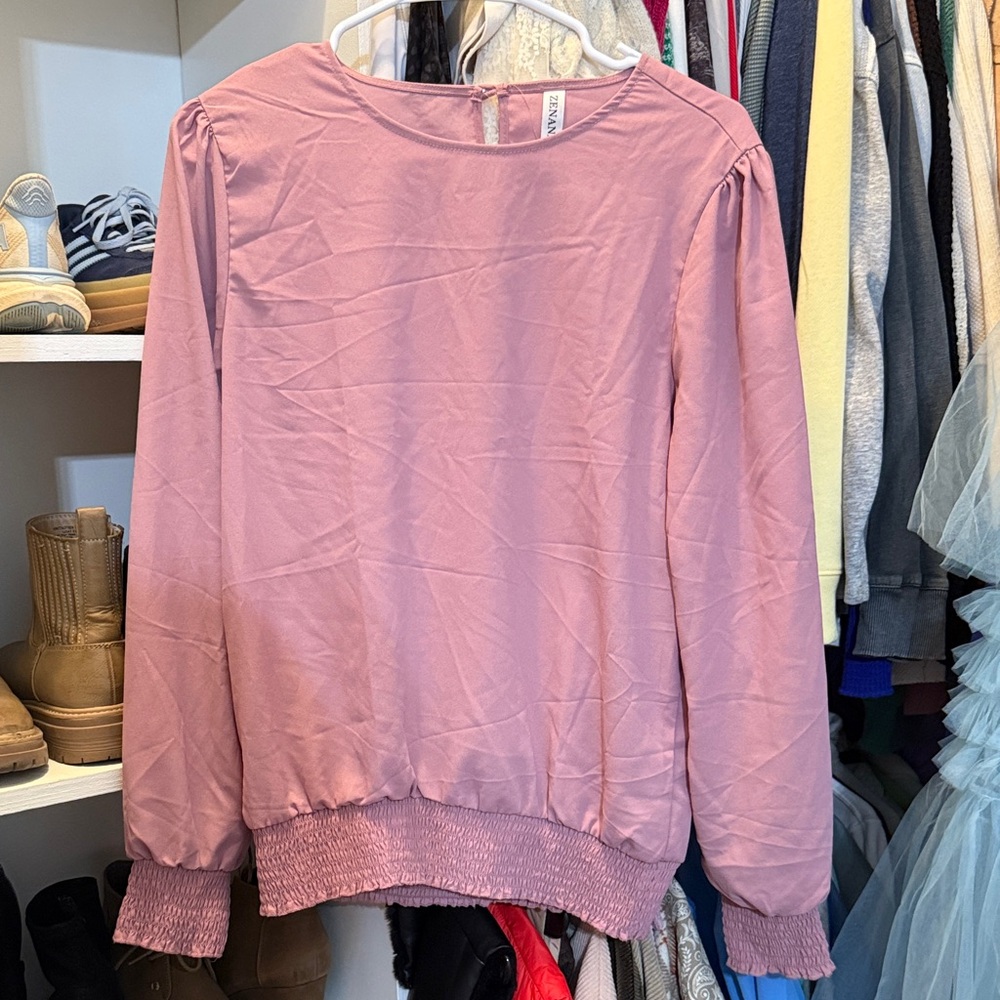 Zenana Outfitters Mauve Top